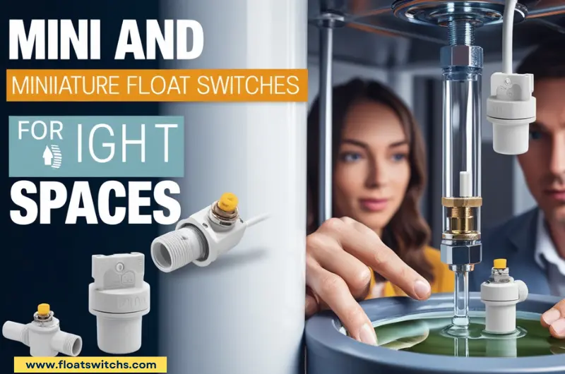 Mini and Miniature Float Switches for Tight Spaces