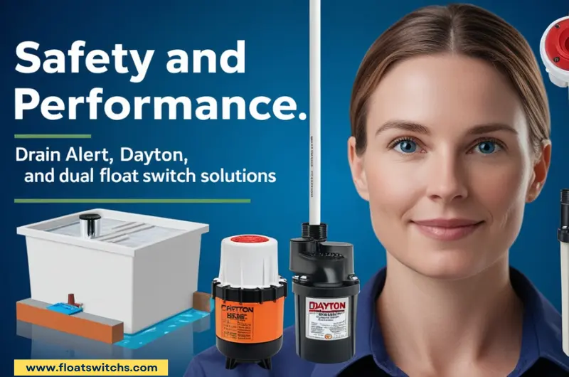 Safety and Performance Drain Alert, Dayton, and Dual Float Switch Solutions