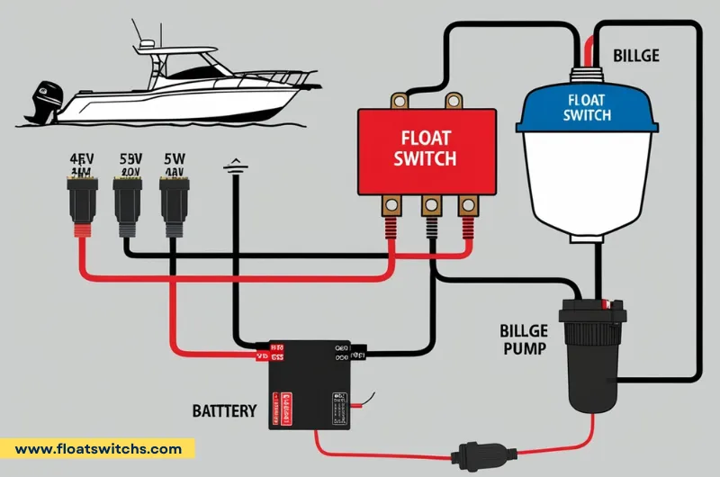 Bilge Pump Wiring Diagram with Float Switch