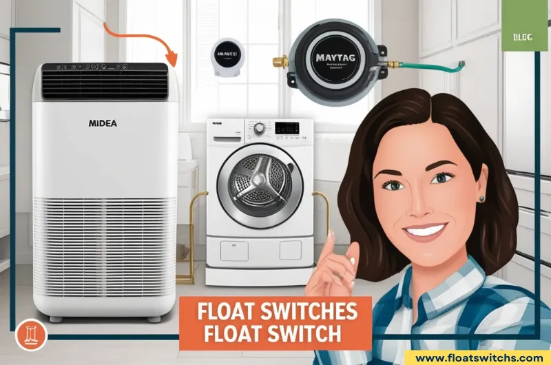 Float Switch Solutions Comparing Midea Dehumidifier, Maytag, and Stock Tank Float Switches