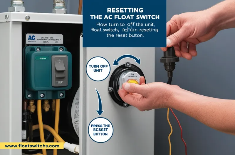 How to Reset the AC Float Switch