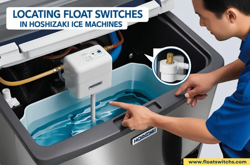 Locating Float Switches in Hoshizaki Ice Machines