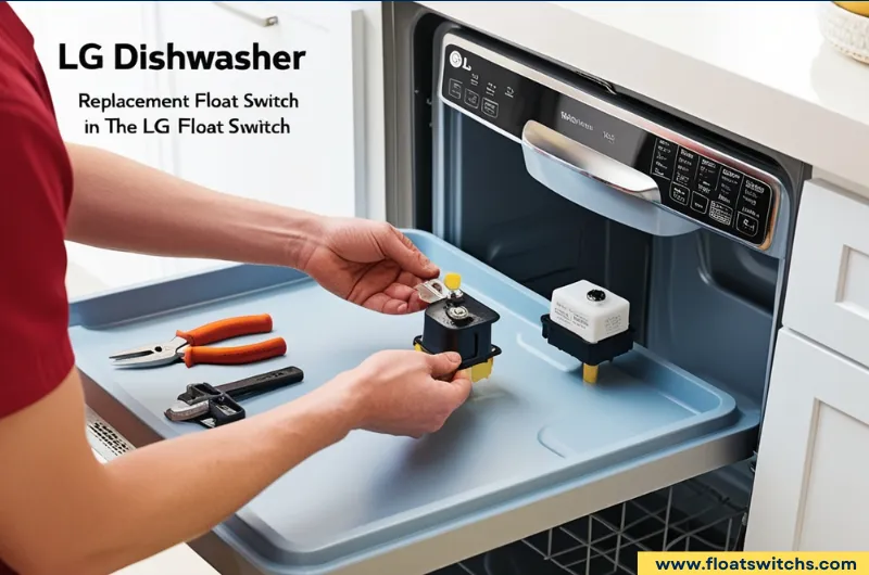 Replacing the Float Switch in LG Dishwashers