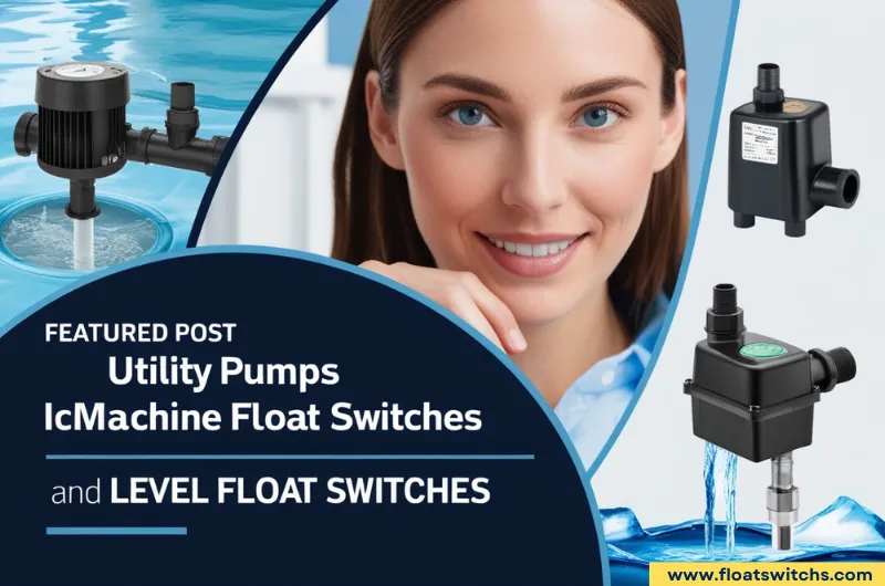 Versatile Pumping Understanding Utility Pumps, Ice Machine Float Switches, and Level Float Switches for Every Need